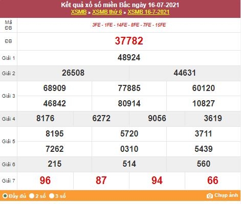 Kết quả XSMB ngày 17/7/2021 - Dự đoán, soi cầu trực tiếp xổ số miền Bắc hôm nay Kết quả XSMB ngày 17/7/2021 - Dự đoán, soi cầu trực tiếp xổ số miền Bắc hôm nay