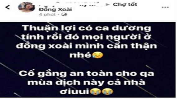 undefined 3433 co gai dua tin sai su that ve covid 19 bi phat 10 trieu dong hinh anh01569807330 hjwm