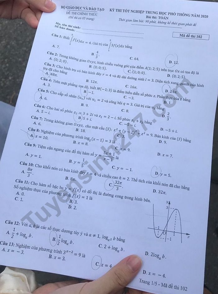 undefined 2403 de thi tot nghiep thpt 2020 result1