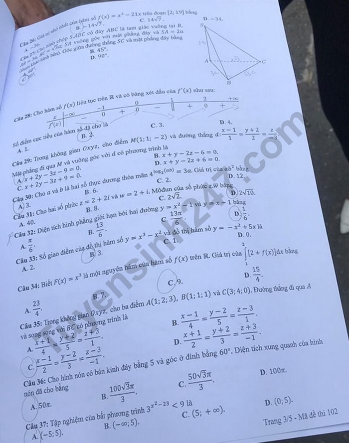 undefined 2440 de thi tot nghiep thpt 2020jpg 4 result 33
