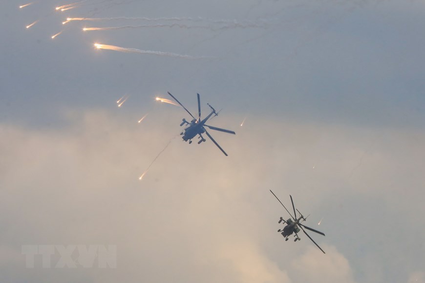 Cận cảnh màn khai hỏa tại cuộc tập trận Zapad-2021 Cận cảnh màn khai hỏa tại cuộc tập trận Zapad-2021