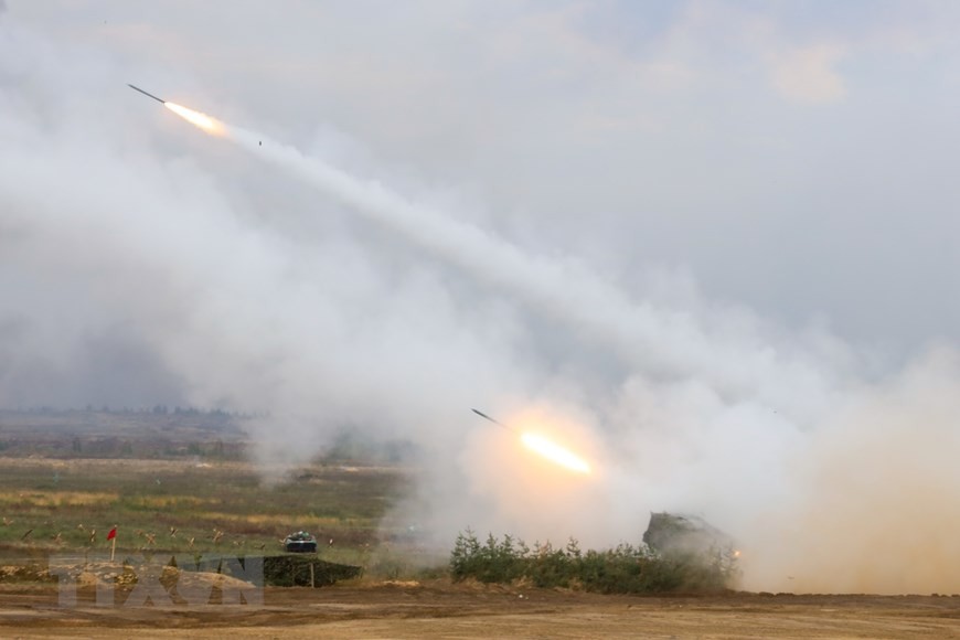 Cận cảnh màn khai hỏa tại cuộc tập trận Zapad-2021 Cận cảnh màn khai hỏa tại cuộc tập trận Zapad-2021