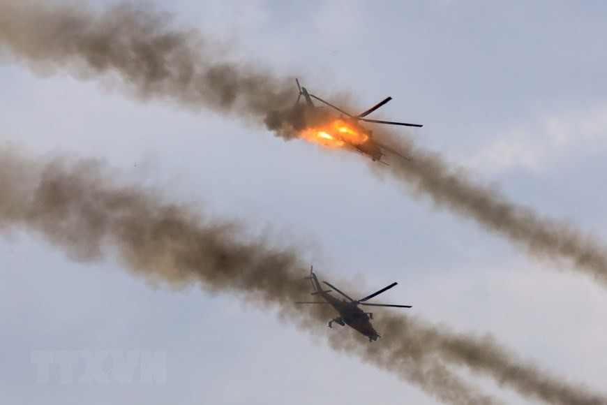 Cận cảnh màn khai hỏa tại cuộc tập trận Zapad-2021 Cận cảnh màn khai hỏa tại cuộc tập trận Zapad-2021