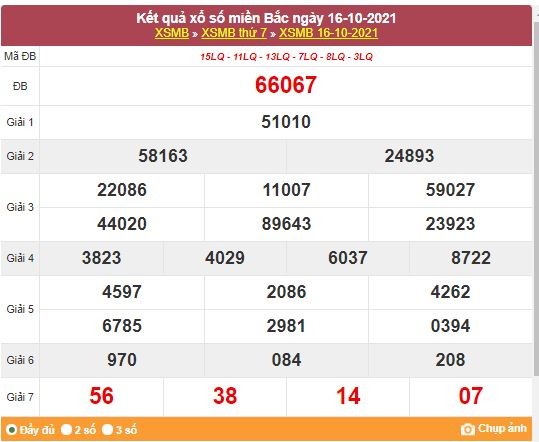 Kết quả XSMB ngày 17/10/2021 - Dự đoán, soi cầu trực tiếp xổ số miền Bắc hôm nay Kết quả XSMB ngày 17/10/2021 - Dự đoán, soi cầu trực tiếp xổ số miền Bắc hôm nay