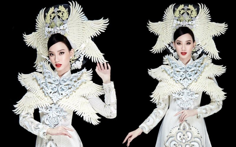 Cận cảnh trang phục dân tộc của Ái Nhi tại Miss Intercontinental Cận cảnh trang phục dân tộc của Ái Nhi tại Miss Intercontinental