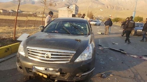 IRGC xác định súng máy điều khiển qua vệ tinh đã đoạt mạng chuyên gia hạt nhân Iran IRGC xác định súng máy điều khiển qua vệ tinh đã đoạt mạng chuyên gia hạt nhân Iran