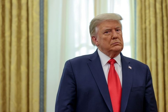 Tổng thống Trump coi cuộc bầu cử là Tổng thống Trump coi cuộc bầu cử là