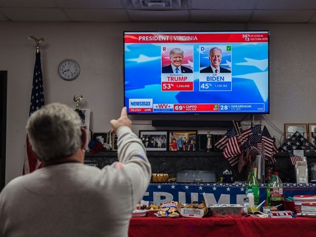 Newsmax bất ngờ đính chính thông tin liên quan đến gian lận bầu cử Mỹ 2020 Newsmax bất ngờ đính chính thông tin liên quan đến gian lận bầu cử Mỹ 2020