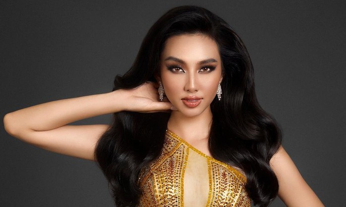 Globalbeauties cập nhật ảnh bìa hình Thuỳ Tiên sánh vai các nàng hậu thế giới
