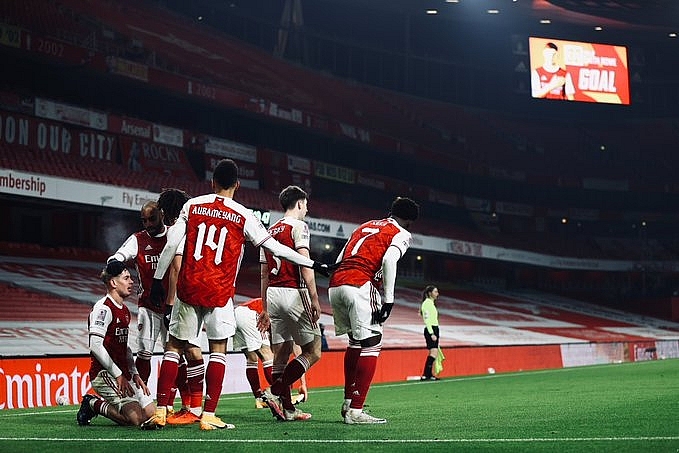Kết quả vòng 3 Cúp FA 2020/21 ngày 10/1: MU vượt khó, Arsenal vỡ òa trong hiệp phụ Kết quả vòng 3 Cúp FA 2020/21 ngày 10/1: MU vượt khó, Arsenal vỡ òa trong hiệp phụ