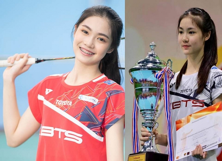 Chân dung 'Thiên thần cầu lông Thái Lan' gây sốt toàn châu Á Chân dung 'Thiên thần cầu lông Thái Lan' gây sốt toàn châu Á