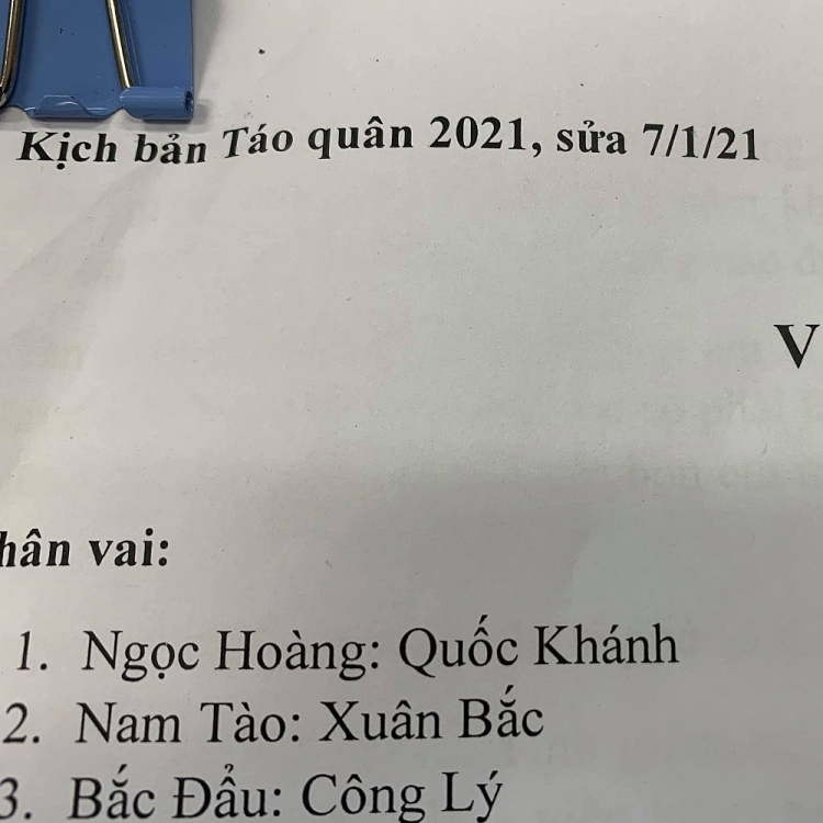NS Quốc Khánh vẫn đóng vai Ngọc Hoàng ở Táo quân 2021 NS Quốc Khánh vẫn đóng vai Ngọc Hoàng trong Táo quân 2021