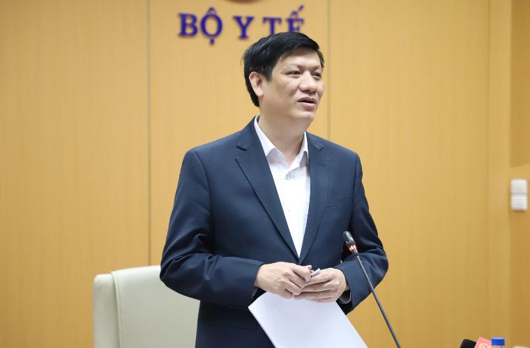 Triển khai các biện pháp cần thiết tổ chức Đại hội an toàn nhất Bộ trưởng Bộ Y tế Nguyễn Thanh Long phát biểu tại Hội nghị ngày 20/1. (Ảnh: Đỗ Thoa)