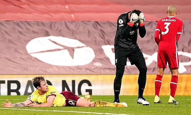 Kết quả, Bảng xếp hạng (BXH) Ngoại hạng Anh ngày 22/1: Thua Burnley, Liverpool bị MU bỏ xa mấy điểm? Kết quả, Bảng xếp hạng (BXH) Ngoại hạng Anh ngày 22/1: Thua Burnley, Liverpool bị MU bỏ xa mấy điểm?