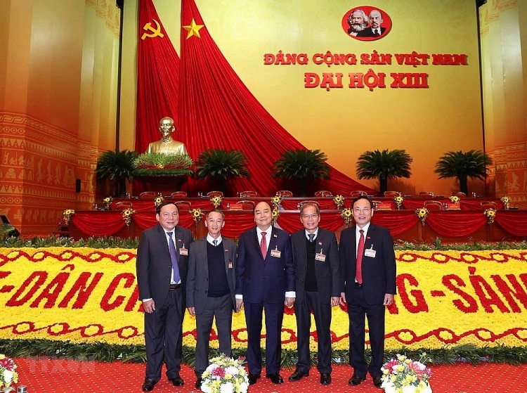 Những hình ảnh cập nhật về Phiên họp trù bị Đại hội Đảng XIII | Chính trị | Vietnam+ (VietnamPlus)