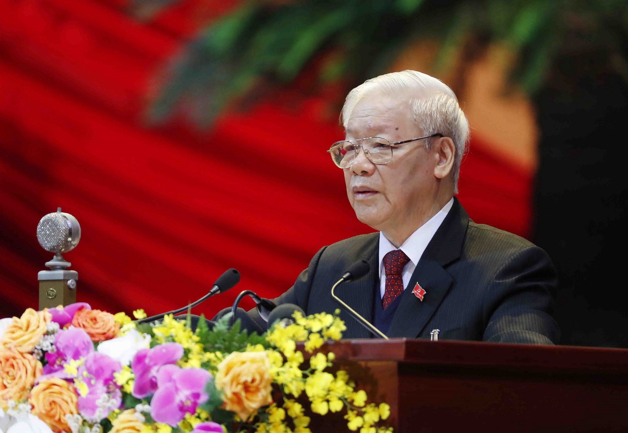 Khai mạc ĐH Đảng XIII: Đẩy mạnh toàn diện, đồng bộ công cuộc đổi mới hình ảnh 2 Khai mac DH Dang XIII: Day manh toan dien, dong bo cong cuoc doi moi hinh anh 2