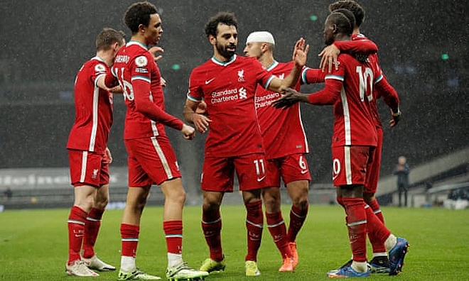 Kết quả, Bảng xếp hạng (BXH) Ngoại hạng Anh ngày 29/1: Thắng Tottenham, Liverpool kém MU đúng 1 trận thắng Kết quả, Bảng xếp hạng (BXH) Ngoại hạng Anh ngày 29/1: Thắng Tottenham, Liverpool kém MU đúng 1 trận thắng