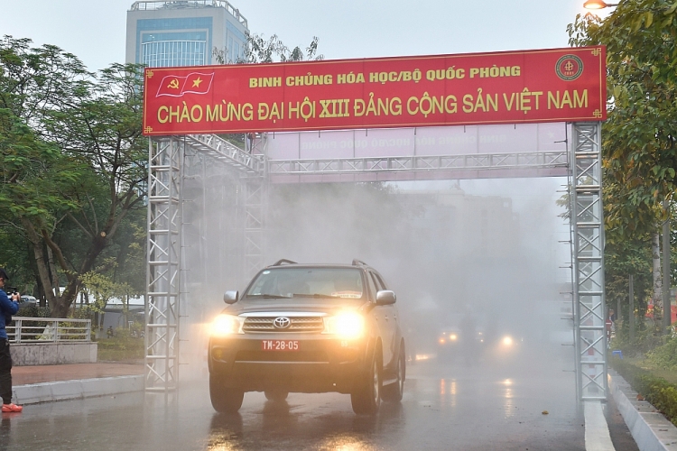 Xét nghiệm COVID-19 lần thứ 3 với phóng viên phục vụ Đại hội XIII