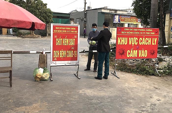 Hải Dương lập nhiều chốt cách ly Hải Dương lập nhiều chốt cách ly