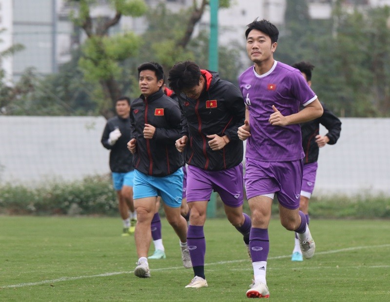 ĐT Việt Nam trở lại tập luyện sau AFF Cup 2020 ĐT Việt Nam trở lại tập luyện sau AFF Cup 2020