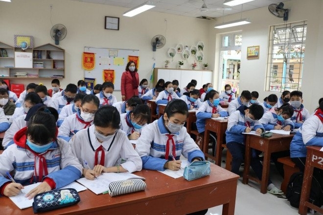 Hướng dẫn các địa phương cho học sinh từ 12 tuổi trở lên đi học trực tiếp - Ảnh 1. Hướng dẫn các địa phương cho học sinh từ 12 tuổi trở lên đi học trực tiếp - Ảnh 1.