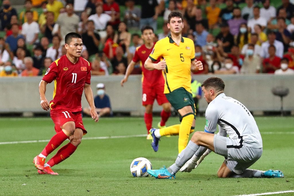 Thua đậm Australia, ĐT Việt Nam hết cơ hội dự World Cup 2022 Thua đậm Australia, ĐT Việt Nam hết cơ hội dự World Cup 2022
