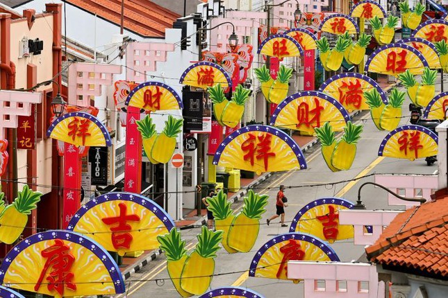 Châu Á trang hoàng rực rỡ, người dân nô nức mua sắm chuẩn bị đón năm Dần Châu Á trang hoàng rực rỡ, người dân nô nức mua sắm chuẩn bị đón năm Dần ảnh 1