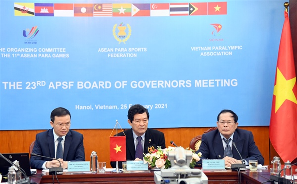 Việt Nam chính thức nhận quyền đăng cai ASEAN Para Games 11 Việt Nam chính thức nhận quyền đăng cai ASEAN Para Games 11