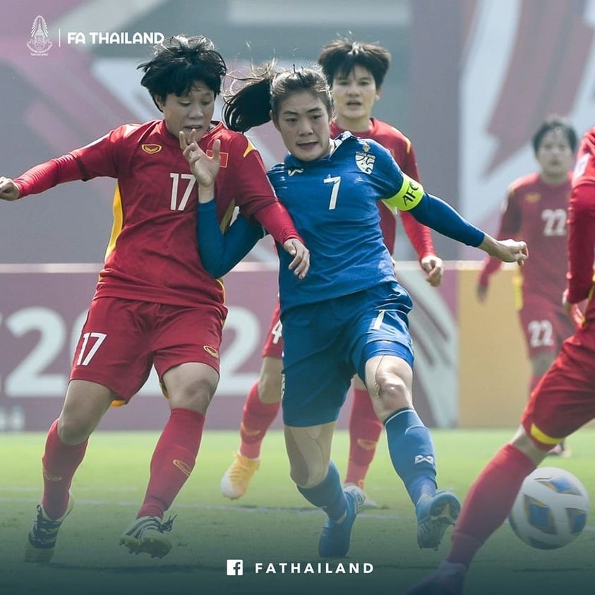 Thắng đậm Thái Lan, tuyển nữ Việt Nam chạm một tay vào tấm vé dự World Cup 2023 Thắng đậm Thái Lan, tuyển nữ Việt Nam chạm một tay vào tấm vé dự World Cup 2023