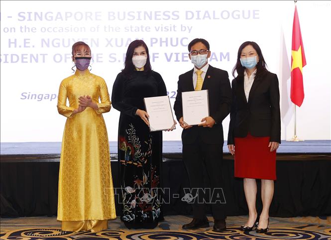 Doanh nghiệp Việt Nam, Singapore cam kết hợp tác trị giá gần 11 tỷ USD - Ảnh 3. Doanh nghiệp Việt Nam, Singapore cam kết hợp tác trị giá gần 11 tỷ USD - Ảnh 3.