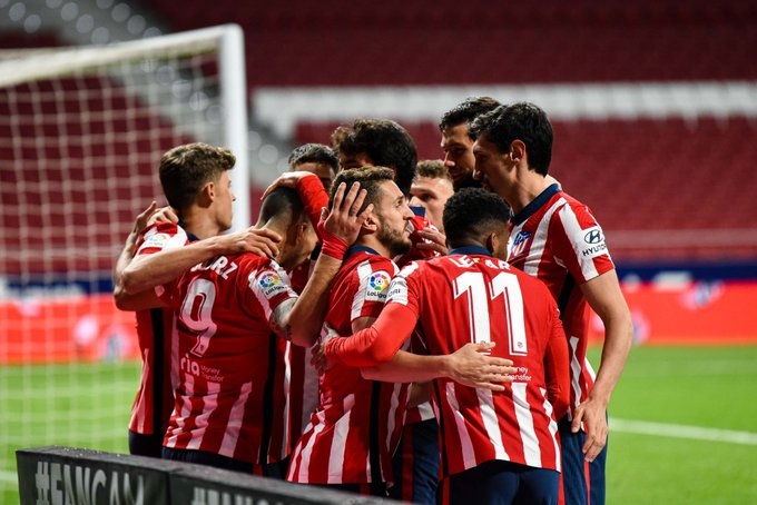Atletico củng cố vững chắc ngôi vị số 1 La Liga Atletico củng cố vững chắc ngôi vị số 1 La Liga