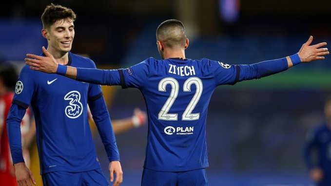 Chelsea giành vé vào tứ kết Cúp C1 Chelsea giành vé vào tứ kết Cúp C1