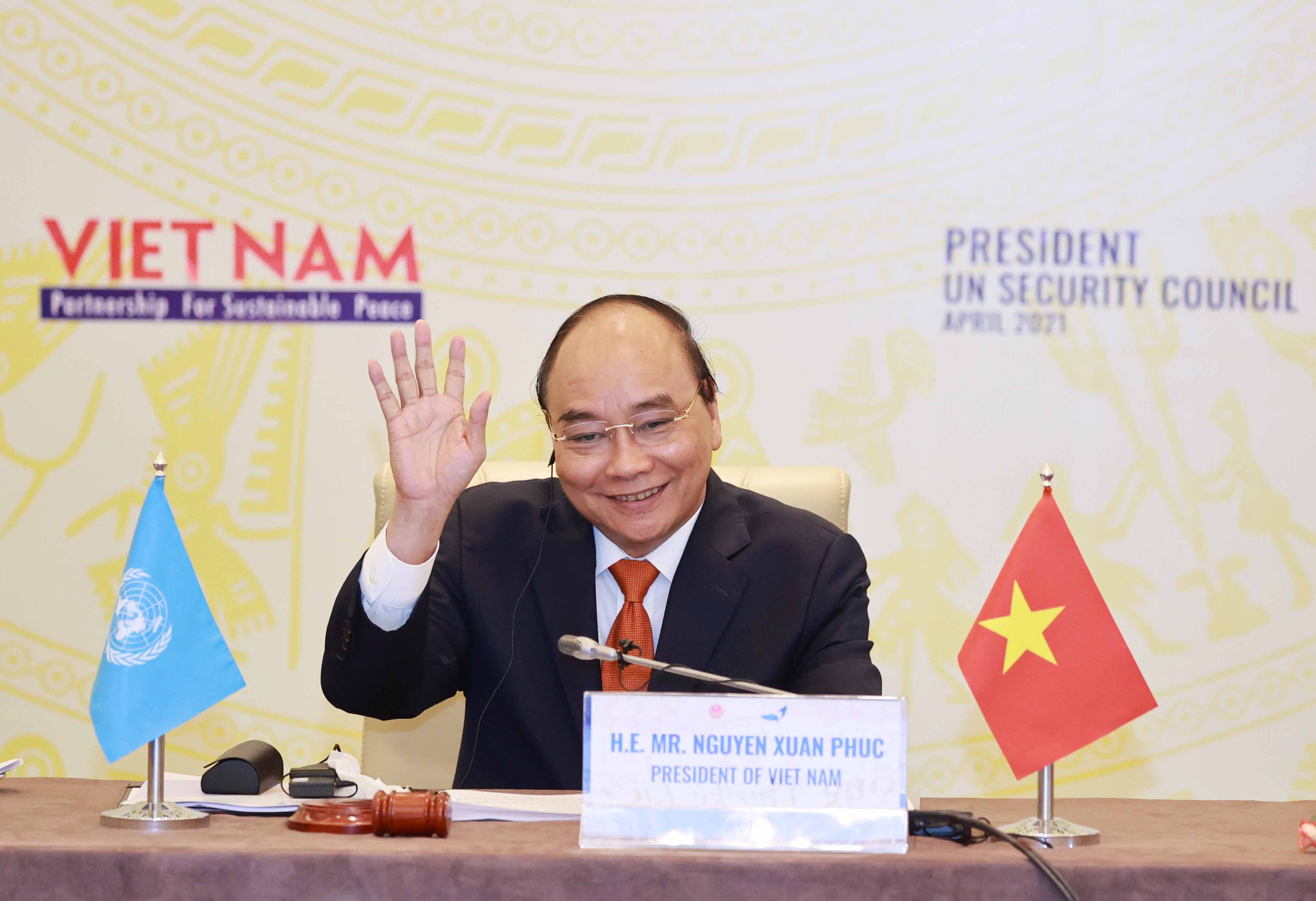Phát biểu của Chủ tịch nước Nguyễn Xuân Phúc tại Phiên thảo luận Cấp cao của HĐBA LHQ Phát biểu của Chủ tịch nước Nguyễn Xuân Phúc tại Phiên thảo luận Cấp cao của HĐBA LHQ