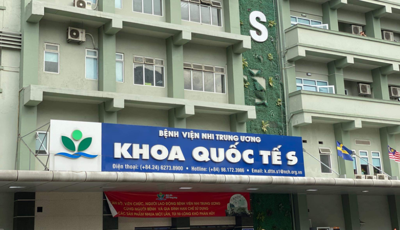 Khoa Khám bệnh, Trung tâm Quốc tế S BV Nhi Trung ương Khoa Khám bệnh, Trung tâm Quốc tế S BV Nhi Trung ương
