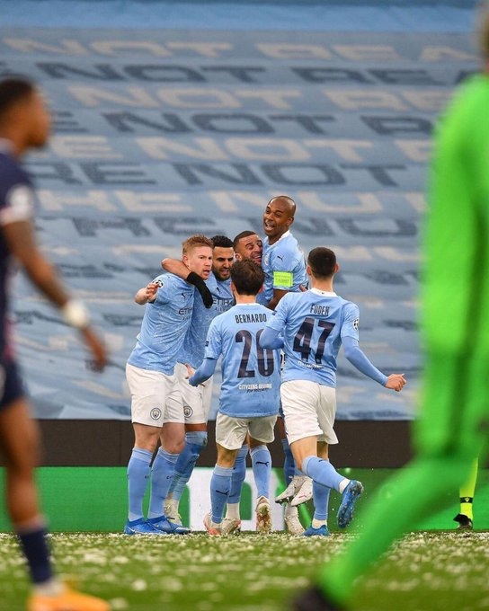 CHÙM ẢNH: Man City khiến giấc mơ vô địch C1 của PSG tan thành mây khói