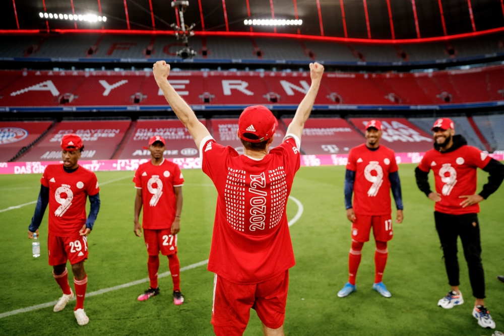 Hành trình lên ngôi vô địch Bundesliga thứ 9 liên tiếp của Bayern Munich Hành trình lên ngôi vô địch Bundesliga thứ 9 liên tiếp của Bayern Munich