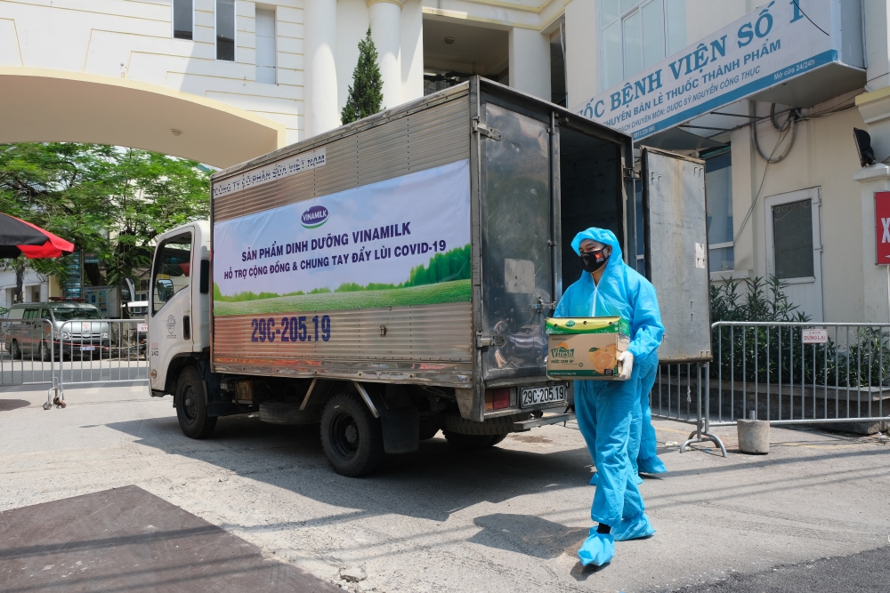 200.000 sản phẩm của Vinamik đến với các khu cách ly ở Hà Nội, Hà Nam, Bắc Ninh 200.000 sản phẩm của Vinamik đến với các khu cách ly ở Hà Nội, Hà Nam, Bắc Ninh