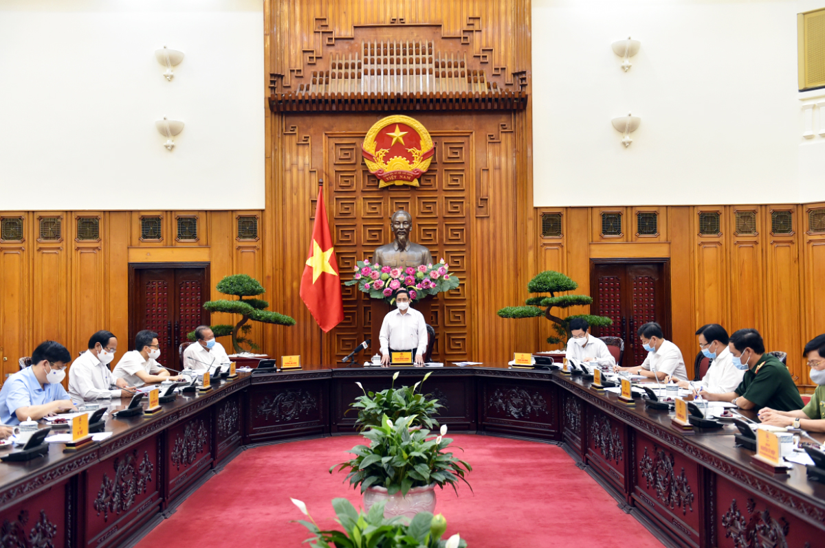 Quyết tâm đẩy lùi đợt dịch này, thần tốc hơn nữa, thực hiện bằng được chiến lược vaccine Quyết tâm đẩy lùi đợt dịch này, thần tốc hơn nữa, thực hiện bằng được chiến lược vaccine