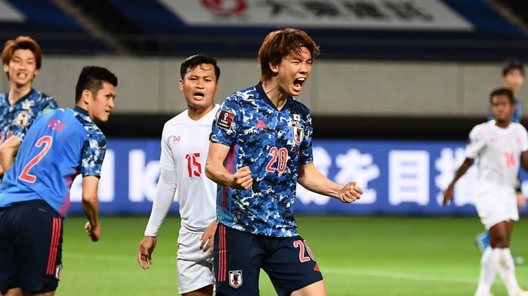 Kết quả vòng loại World Cup 2022 khu vực châu Á: Vùi dập Myanmar, Nhật Bản giành vé đi tiếp Kết quả vòng loại World Cup 2022 khu vực châu Á: Vùi dập Myanmar, Nhật Bản giành vé đi tiếp