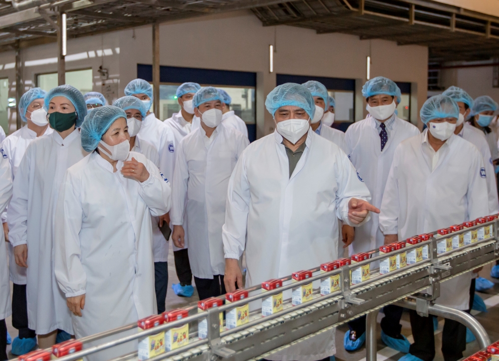 Thủ tướng đánh giá Vinamilk là doanh nghiệp điển hình Thủ tướng đánh giá Vinamilk là doanh nghiệp điển hình