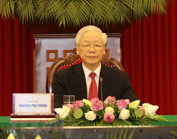 Tổng Bí thư dự Hội nghị thượng đỉnh giữa Đảng Cộng sản Trung Quốc với các chính đảng Tổng Bí thư dự Hội nghị thượng đỉnh giữa Đảng Cộng sản Trung Quốc với các chính đảng