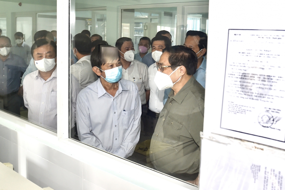 Chùm ảnh: Thủ tướng kiểm tra công tác phòng chống dịch tại Tây Ninh Chùm ảnh: Thủ tướng kiểm tra công tác phòng chống dịch tại Tây Ninh