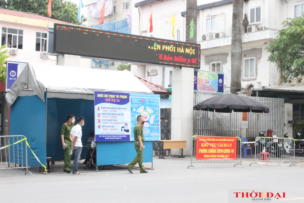Thông tin mới nhất liên quan Bệnh viện Phổi Hà Nội sau khi phát hiện 24 ca mắc COVID-19 Thông tin mới nhất liên quan Bệnh viện Phổi Hà Nội sau khi phát hiện 24 ca mắc COVID-19