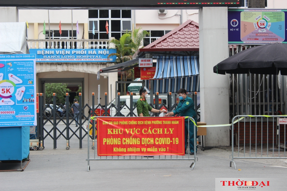 Thông tin mới nhất liên quan Bệnh viện Phổi Hà Nội sau khi phát hiện 24 ca mắc COVID-19 Thông tin mới nhất liên quan Bệnh viện Phổi Hà Nội sau khi phát hiện 24 ca mắc COVID-19