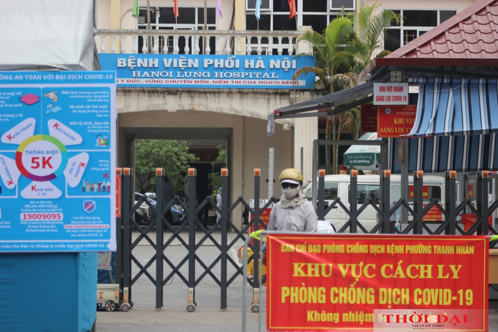 Thông tin mới nhất liên quan Bệnh viện Phổi Hà Nội sau khi phát hiện 24 ca mắc COVID-19 Thông tin mới nhất liên quan Bệnh viện Phổi Hà Nội sau khi phát hiện 24 ca mắc COVID-19