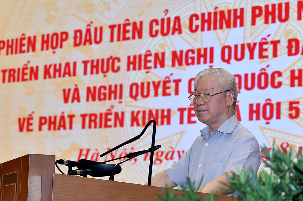 Tổng Bí thư: Loại bỏ tư tưởng bàn lùi của lãnh đạo, quản lý Tổng Bí thư: Loại bỏ tư tưởng bàn lùi của lãnh đạo, quản lý