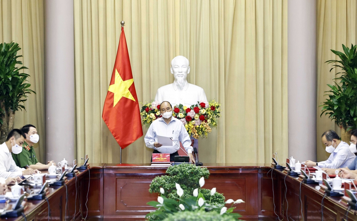 Chủ tịch nước chủ trì cuộc họp về đặc xá Chủ tịch nước chủ trì cuộc họp về đặc xá