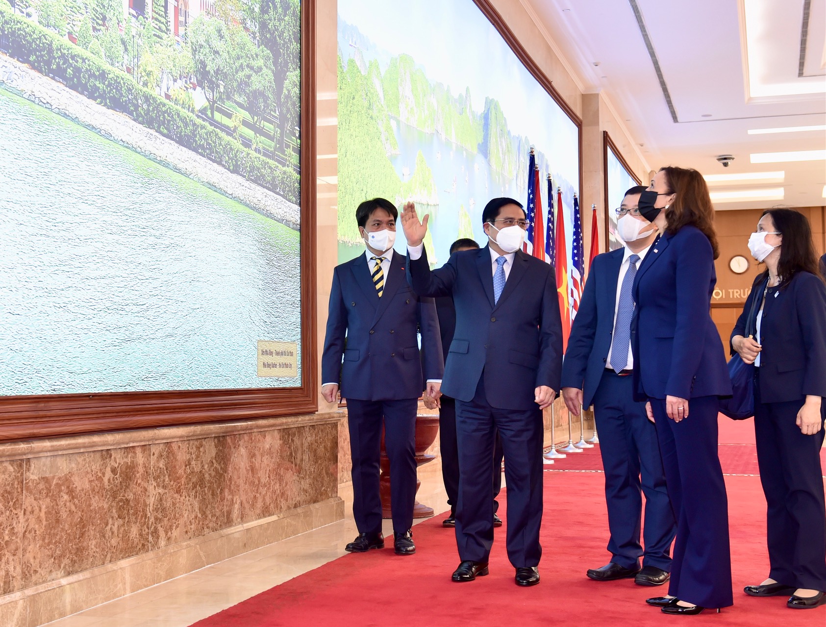 Thủ tướng Phạm Minh Chính tiếp Phó Tổng thống Hoa Kỳ Kamala Harris Thủ tướng Phạm Minh Chính tiếp Phó Tổng thống Hoa Kỳ Kamala Harris