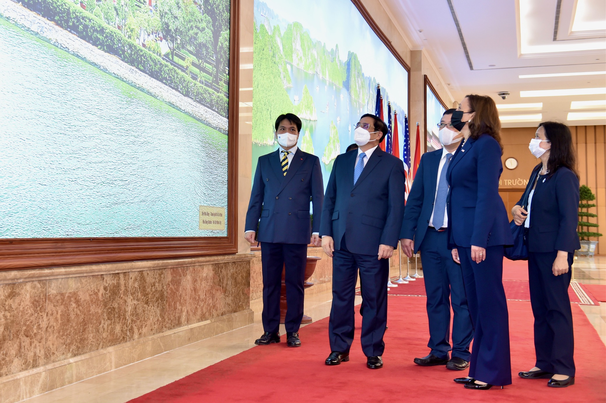 Thủ tướng Phạm Minh Chính tiếp Phó Tổng thống Hoa Kỳ Kamala Harris Thủ tướng Phạm Minh Chính tiếp Phó Tổng thống Hoa Kỳ Kamala Harris