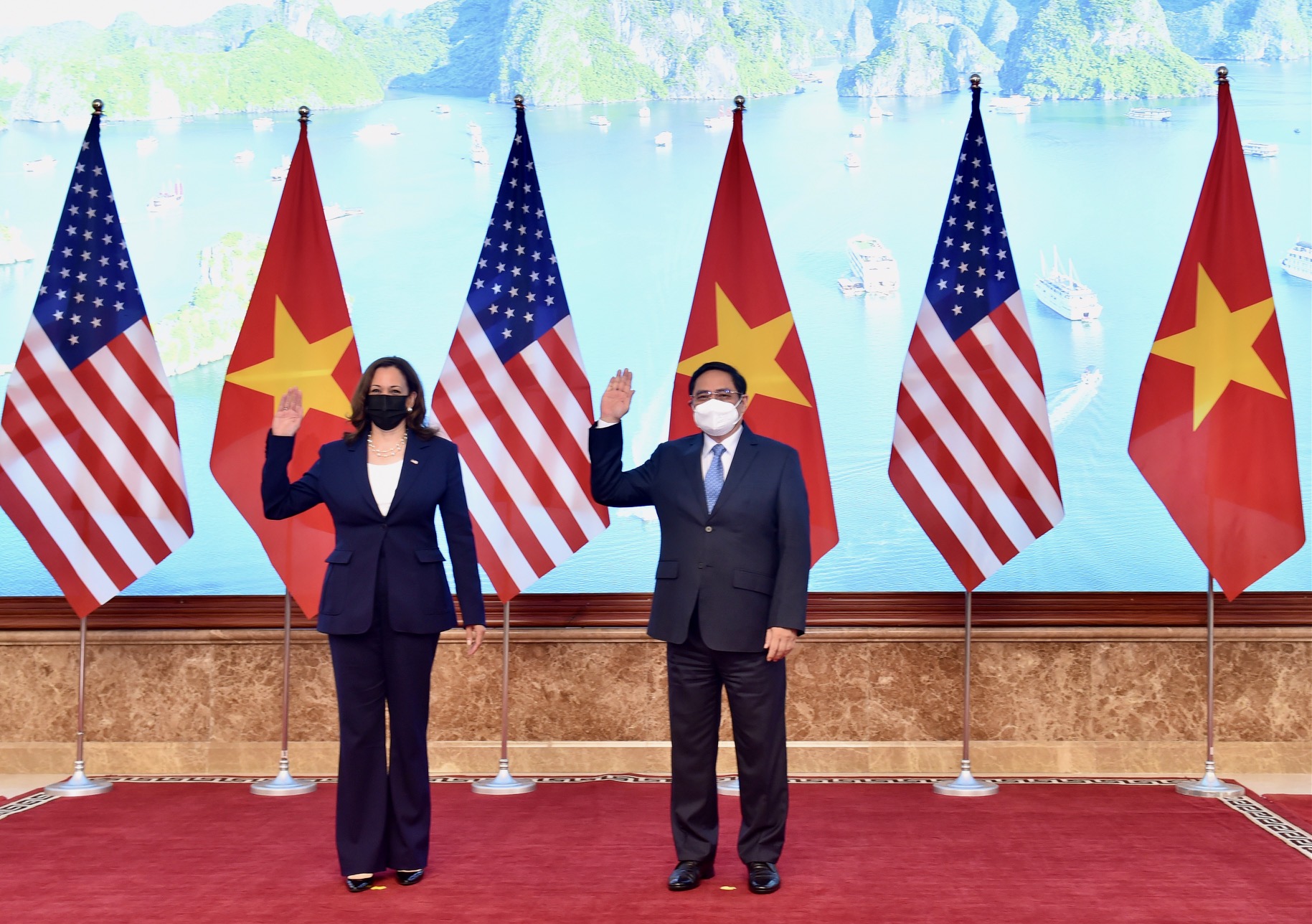 Thủ tướng Phạm Minh Chính tiếp Phó Tổng thống Hoa Kỳ Kamala Harris Thủ tướng Phạm Minh Chính tiếp Phó Tổng thống Hoa Kỳ Kamala Harris